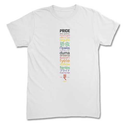 Pride for All Tee - White