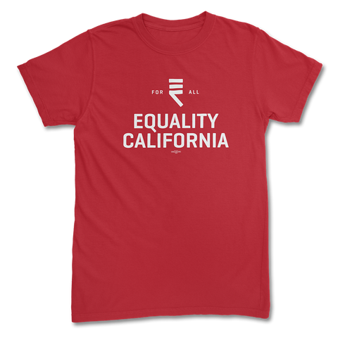 Equality California Logo Tee - Red
